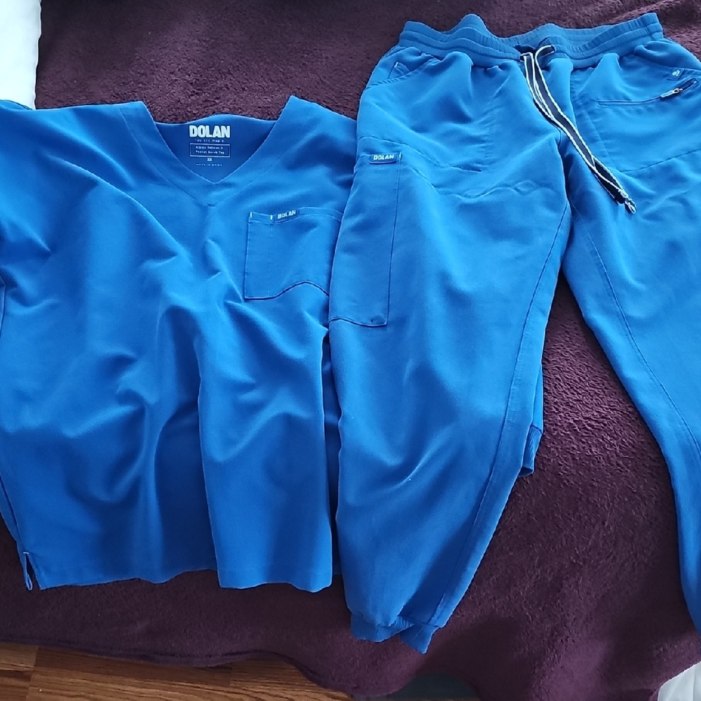 Dolan Royal Blue Scrub Set